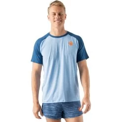 EZ-Tee Perf Short-Sleeve Trail Shirt - Men's -Outdoor Sports Shop ALLABO D4