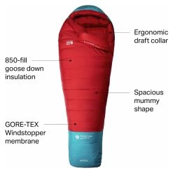 Mountain Hardwear Phantom GORE-TEX Sleeping Bag: -40F Down -Outdoor Sports Shop ALPRD D7