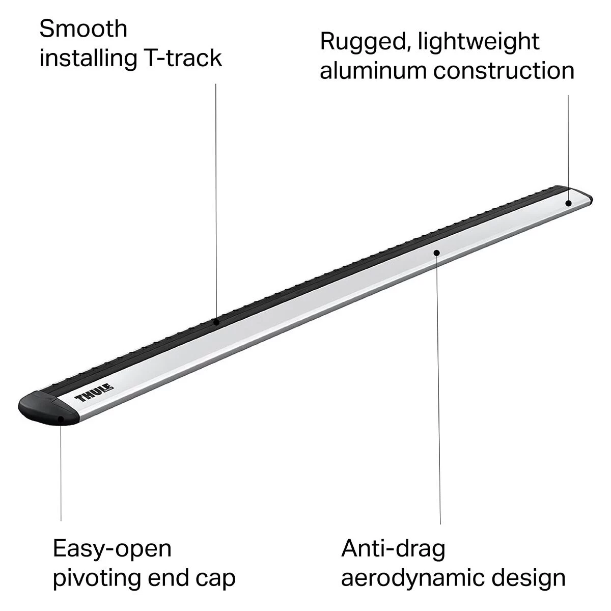 Thule WingBar Evo Load Bar - 2 Bars 2 Thule WingBar Evo Load Bar - 2 Bars - Image 2