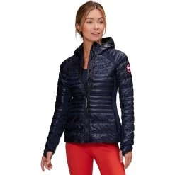 Canada Goose Hybridge Lite Hooded Down Jacket - Women's -Outdoor Sports Shop ATLNAV