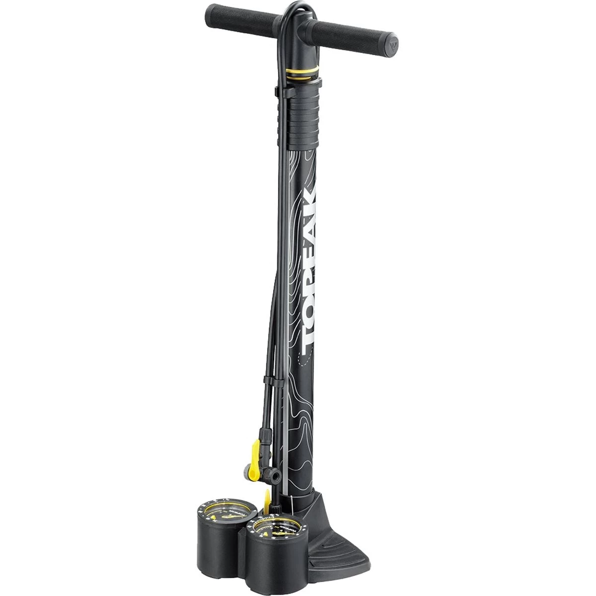 Topeak JoeBlow Dualie Floor Pump 2 Topeak JoeBlow Dualie Floor Pump - Image 2