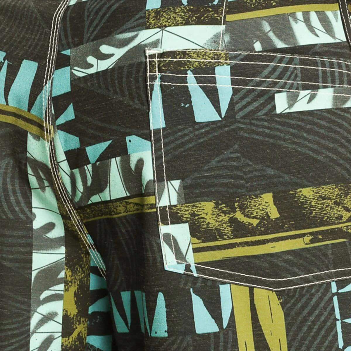 Quiksilver Blank Canvas Scallop 18in Board Short - Men's 1 Quiksilver Blank Canvas Scallop 18in Board Short - Men's