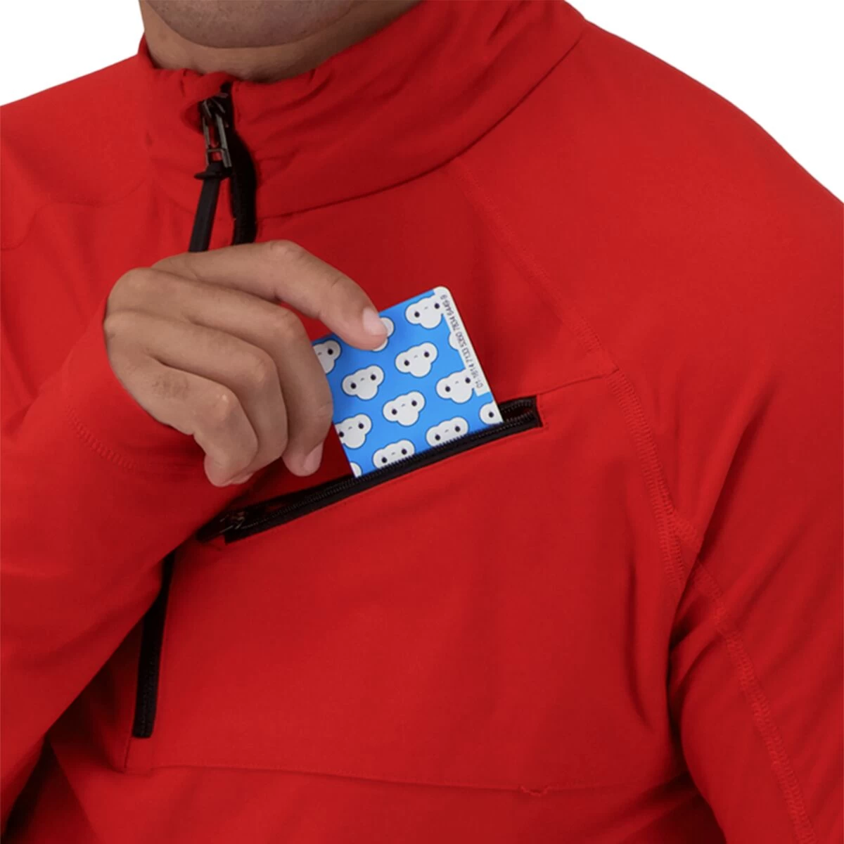 Obermeyer Flex 1/4 Zip Top - Men's 6 Obermeyer Flex 1/4 Zip Top - Men's - Image 6