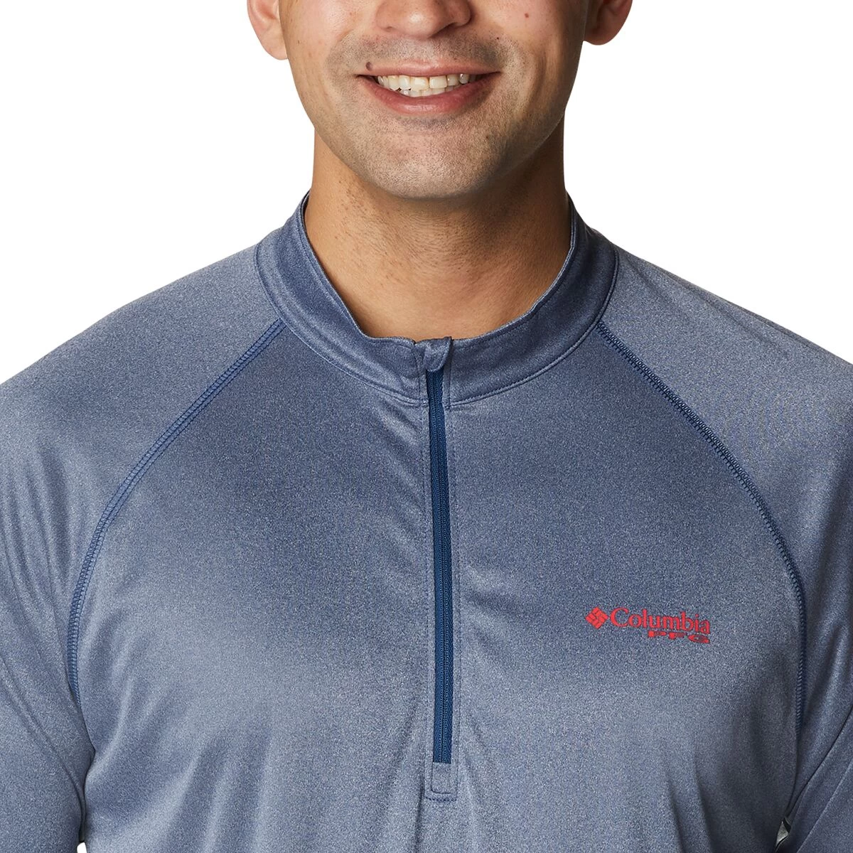 Columbia Terminal Tackle Heather 1/4-Zip Shirt - Men's 6 Columbia Terminal Tackle Heather 1/4-Zip Shirt - Men's - Image 6