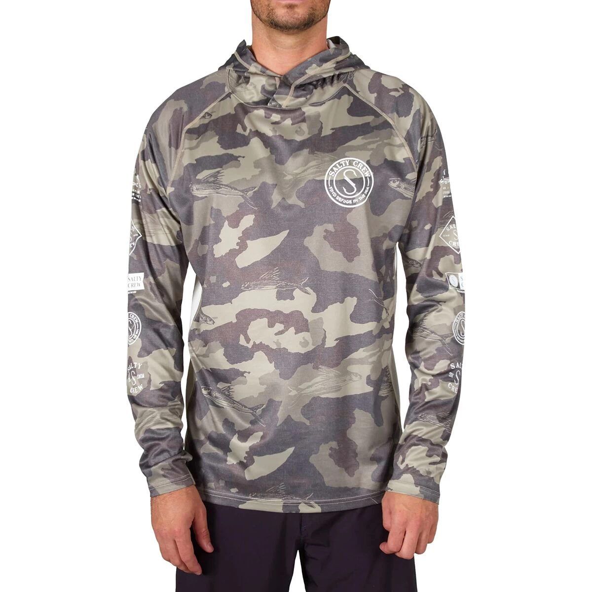 Salty Crew Palomar Pinnacle+ Hooded Shirt - Men's 2 Salty Crew Palomar Pinnacle+ Hooded Shirt - Men's - Image 2