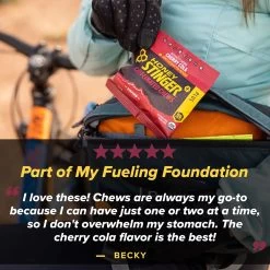 Honey Stinger Caffeinated Energy Chews - 12-Pack -Outdoor Sports Shop CHECOL D2