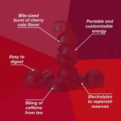 Honey Stinger Caffeinated Energy Chews - 12-Pack -Outdoor Sports Shop CHECOL D4