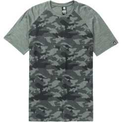 Bula Camo Merino Wool T-Shirt - Men's -Outdoor Sports Shop DAROLI
