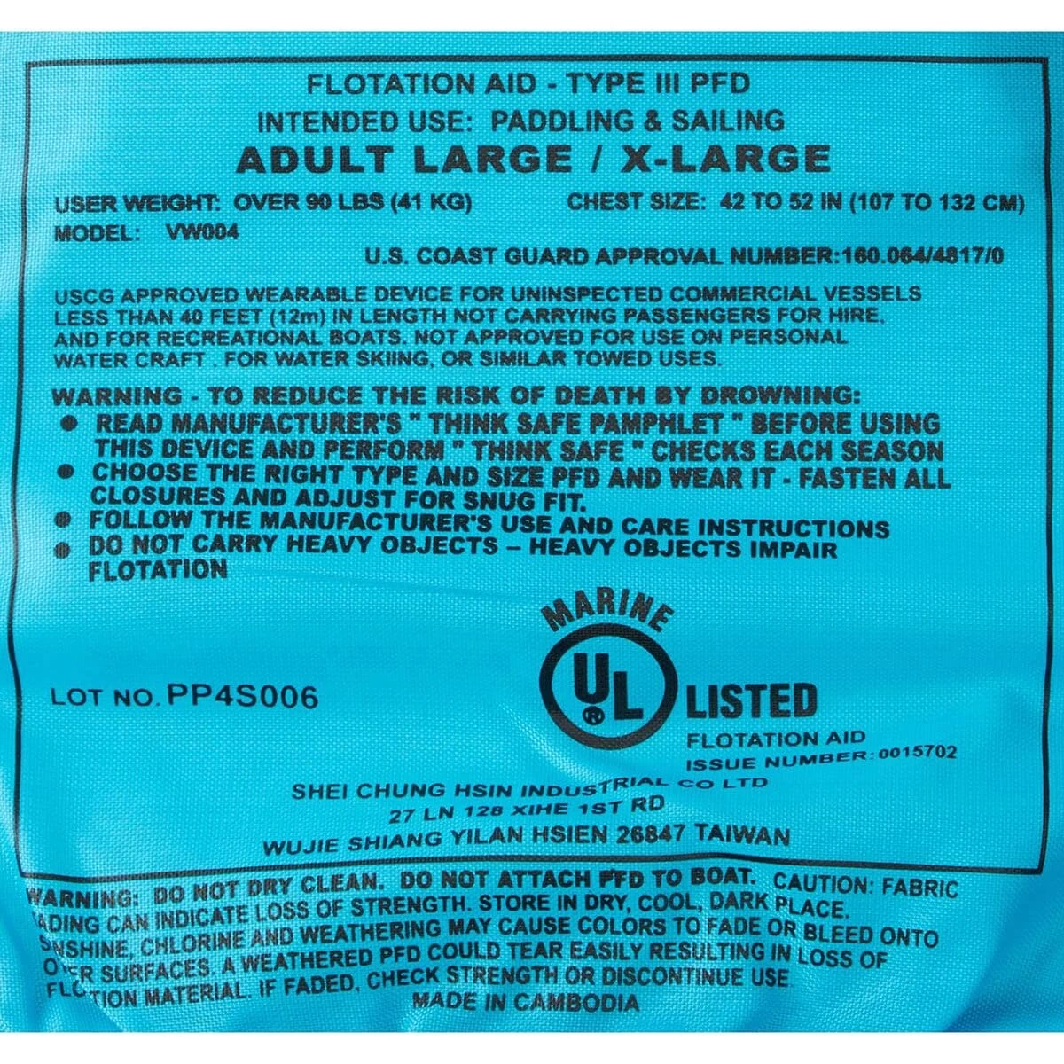 NRS Vapor Personal Flotation Device 9 NRS Vapor Personal Flotation Device - Image 9