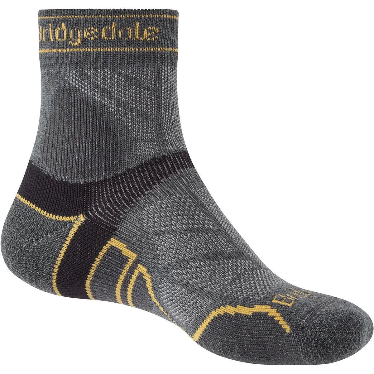 Bridgedale Trail Run Lightweight T2 Merino Performance 3/4 Crew Sock 3 Bridgedale Trail Run Lightweight T2 Merino Performance 3/4 Crew Sock - Image 3
