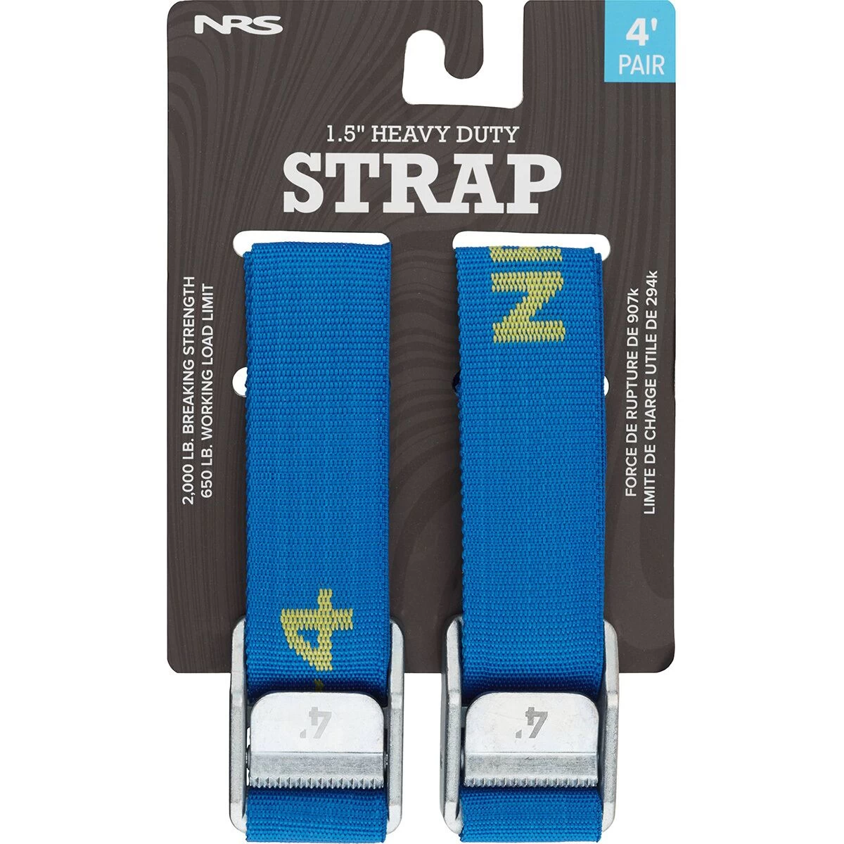 NRS 1.5in Heavy-Duty Tie Down Strap 2 NRS 1.5in Heavy-Duty Tie Down Strap - Image 2