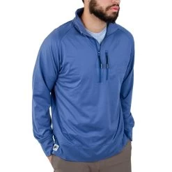 Quick Dry 1/4-Zip Top - Men's 12 Quick Dry 1/4-Zip Top - Men's -Outdoor Sports Shop LAKBLU