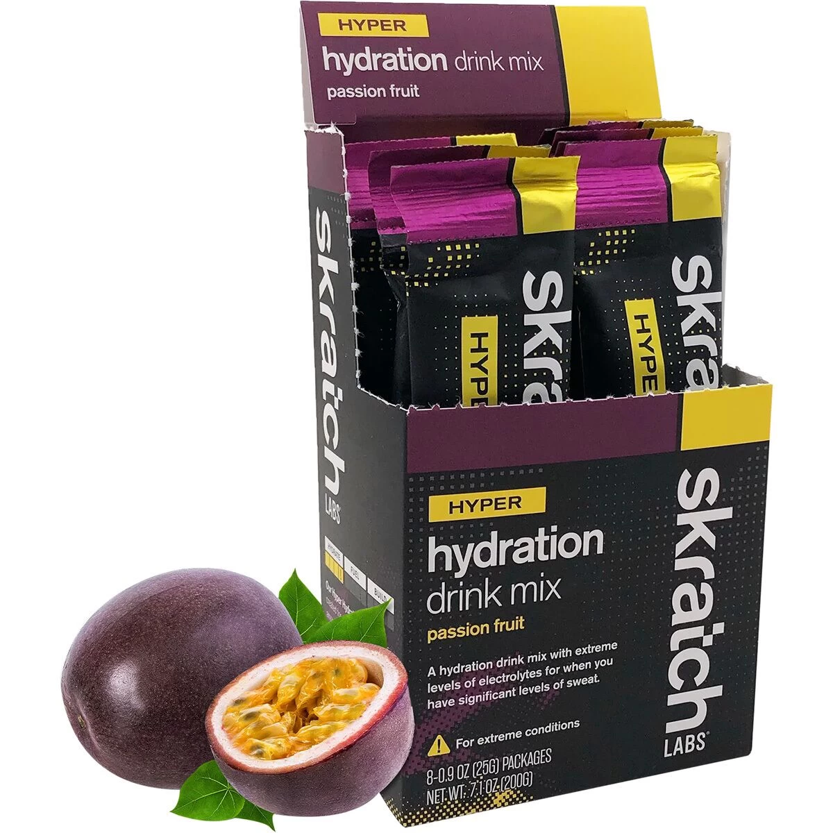 Skratch Labs Hyper Hydration Drink Mix - 8-Pack 4 Skratch Labs Hyper Hydration Drink Mix - 8-Pack - Image 4