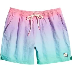 Marine Layer Pattern Swim Trunk - Men's -Outdoor Sports Shop PINGREOMB D5