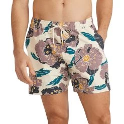 Marine Layer Pattern Swim Trunk - Men's