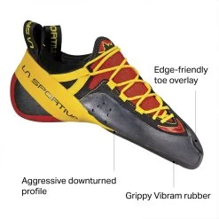 La Sportiva Genius Climbing Shoe 9 La Sportiva Genius Climbing Shoe -Outdoor Sports Shop RD D5