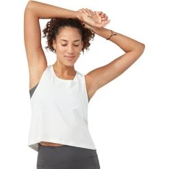 Pro Tech High Low Tank Top - Women's -Outdoor Sports Shop WHI 11